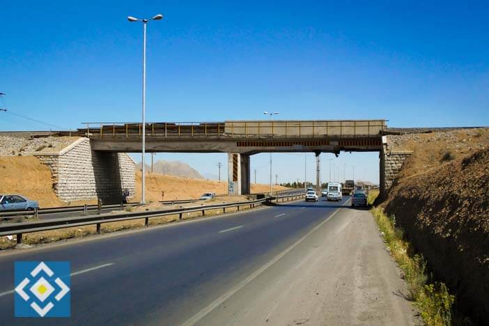 طرح مقاوم‌سازی و تست پایش سلامت پل راه آهن اتوبان زرین‌شهر در خط فرعی فولاد سبا